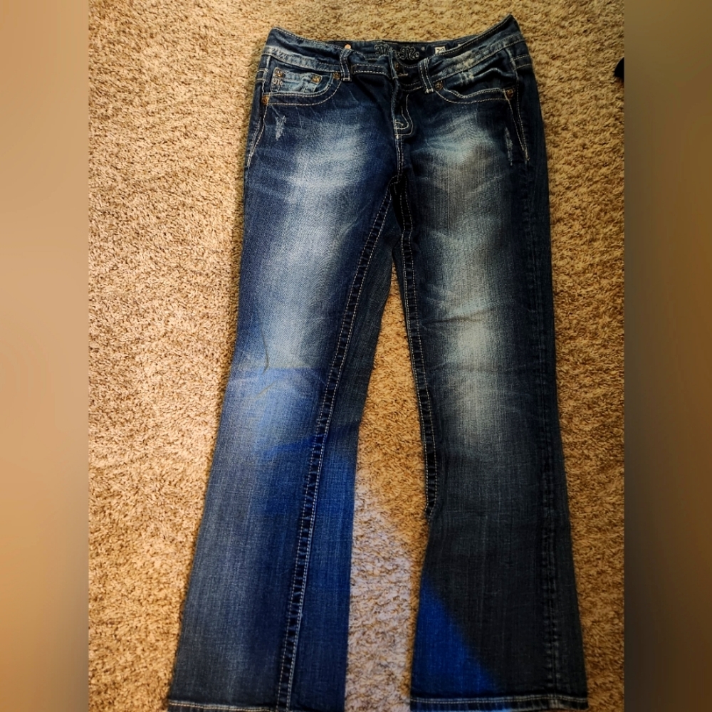 MISS ME Easy Bootcut Jeans